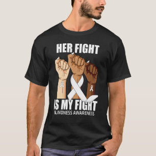 T-shirt Main Son Combat Est Ma Lutte Conscience De La Céci