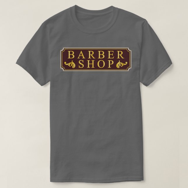 T-shirt Main Street Barber Shop (Design devant)
