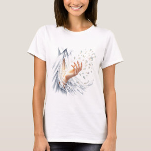 T-shirt Main surréaliste : Un geste d'imagination et de my