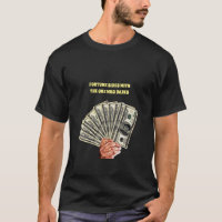 main tenir cent dollars billets argent art