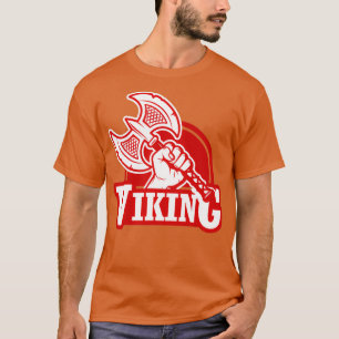 T-shirt Main Viking Tenant Une Ax 2