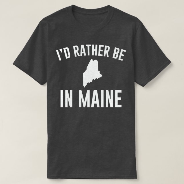 T-shirt maine 8 (Design devant)