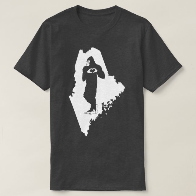 T-shirt Maine Bigfoot (Design devant)