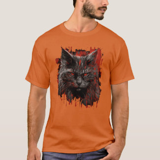 T-shirt Maine Cat cadeau d'horreur