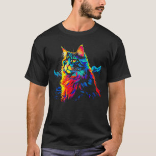 T-shirt Maine Coon