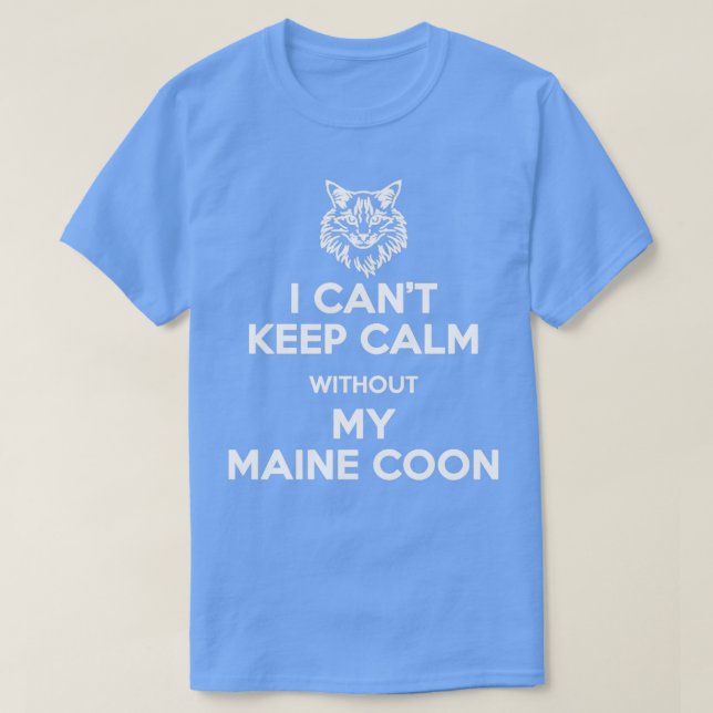 T-shirt Maine Coon (Design devant)