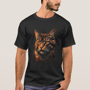 T-shirt Maine Coon Chat Kitten Maine Coon Chats Propriétai
