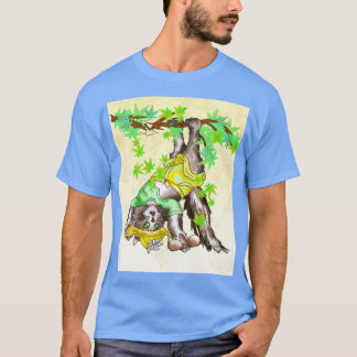 T-shirt maine coon en été