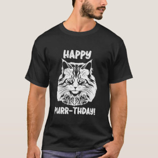 T-shirt Maine Coon Propriétaires HEUREUX JEUDI JEUDI Anniv