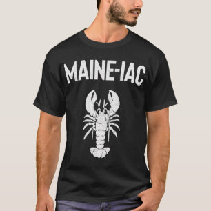T-shirt Maine Homard fou Homard Manger Pêche Maine