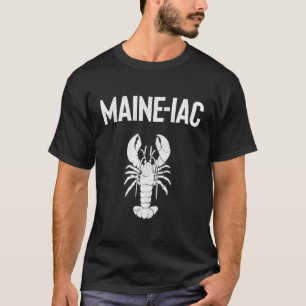 T-shirt Maine Homard fou Homard Manger Pêche Maine