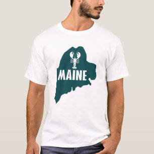 T-shirt Maine Lobster Ambiance Côtière Fierté de la Mer