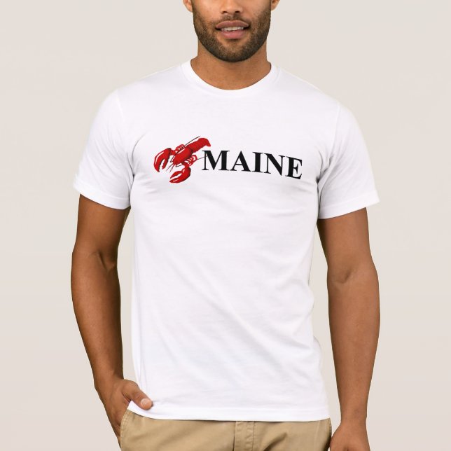T-shirt Maine Lobster Mens (Devant)