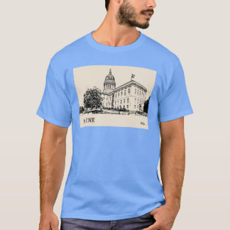 T-shirt Maine State USA Grande Taille
