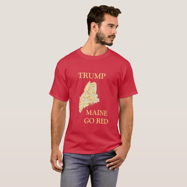 T-SHIRT MAINE TRUMP (Devant entier)