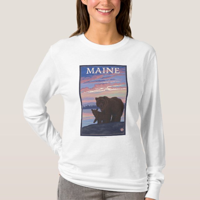 T-shirt MaineBear et CUB (Devant)