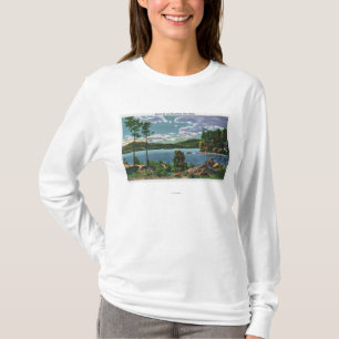 T-shirt MaineView de montagne de squaw et de lac Moosehead
