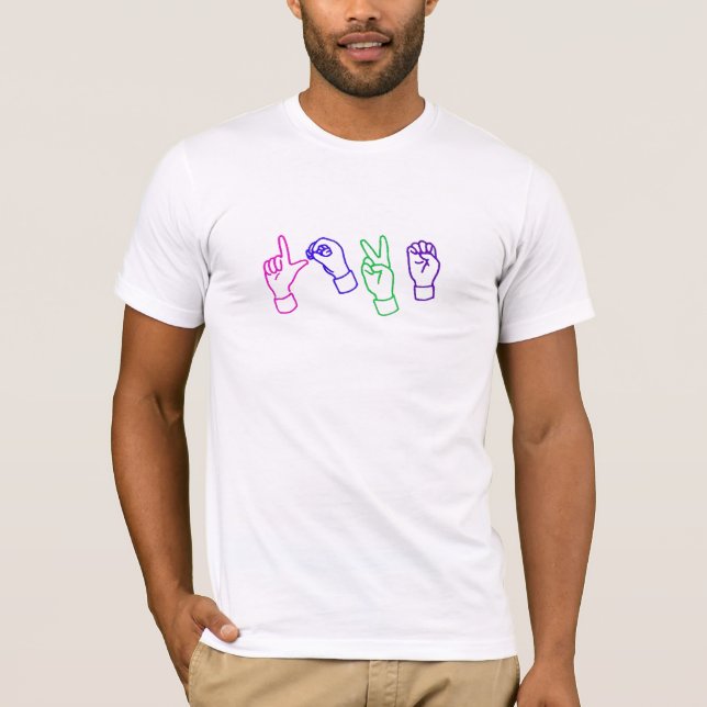 T-shirt Mains d'amour (Devant)