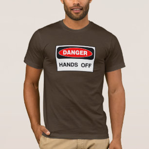 T-shirt Mains de danger éteintes