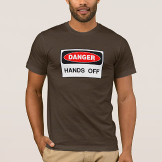 T-shirt Mains de danger éteintes