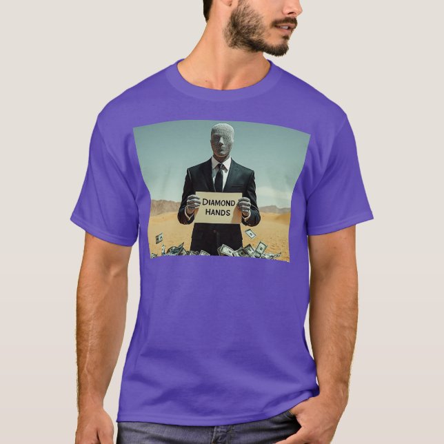 T-shirt Mains de diamant (Devant)