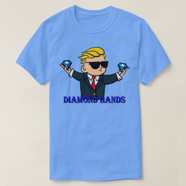 T-shirt Mains de diamant 5 (Design devant)