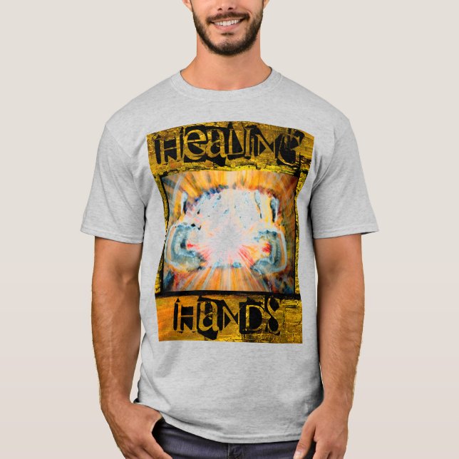T-shirt Mains de guérison (Devant)