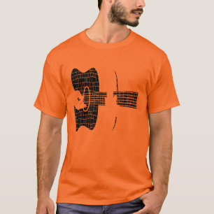 T-shirt Mains de guitare d'Acustic