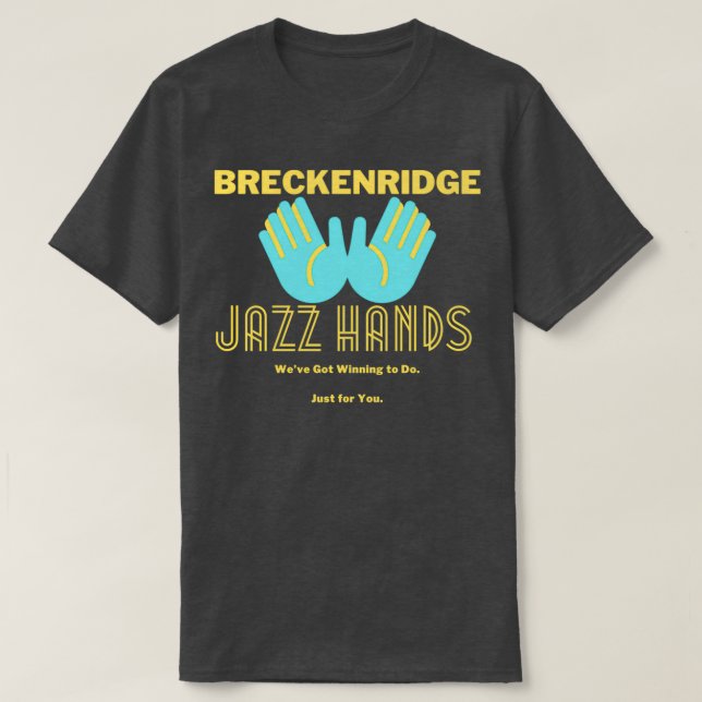 T-shirt Mains de jazz 1 (Design devant)