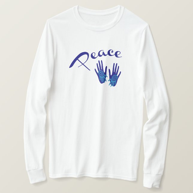 T-shirt Mains de la paix (Design devant)