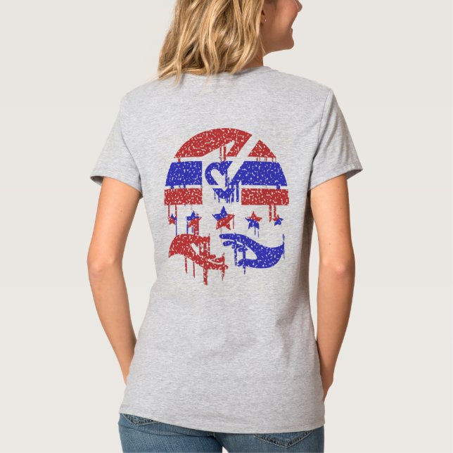 T-shirt Mains de l'unité (Dos)