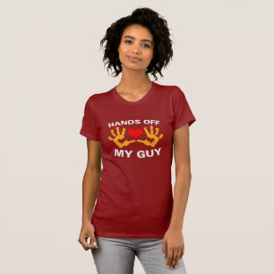 T-shirt Mains de mon mec et de ma chemise