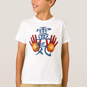 T-shirt Mains de Reiki