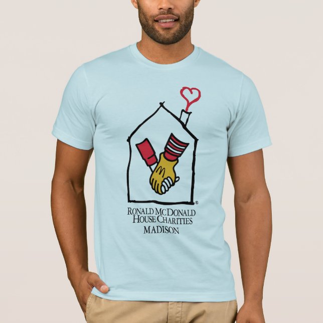 T-shirt Mains de Ronald McDonald (Devant)