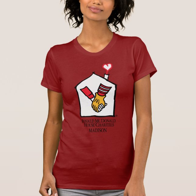T-shirt Mains de Ronald McDonald (Devant)
