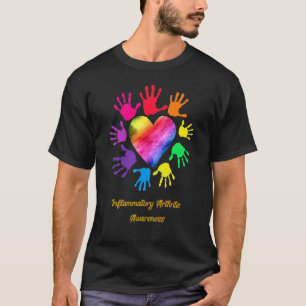 T-shirt Mains de sensibilisation à l'arthrite inflammatoir