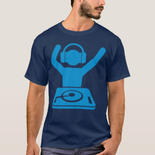 T-shirt Mains du DJ dans le ciel