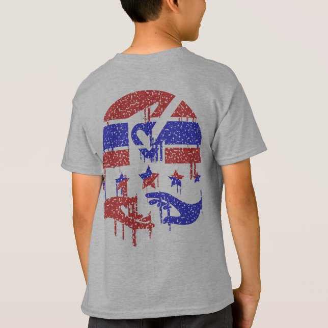 T-shirt Mains d'unité (Dos)