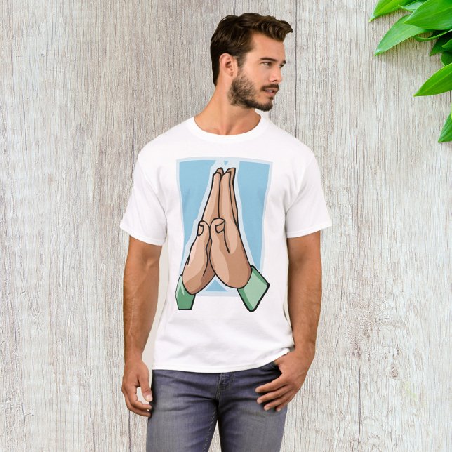 T-shirt Mains En Prière (Créateur téléchargé)