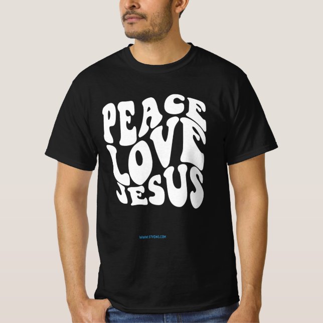 T-shirt Mains et pieds de Jésus (Devant)