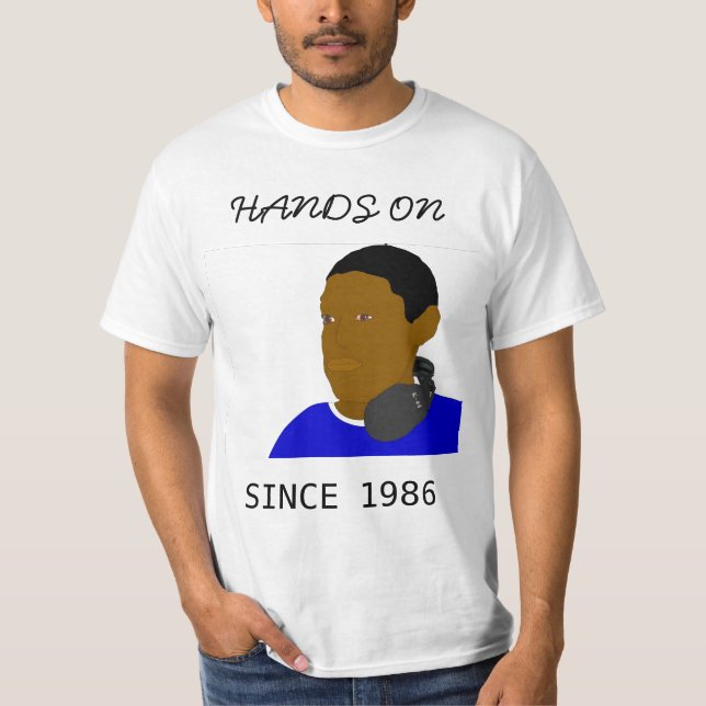 T-shirt Mains le 1986 (simple) (Devant)