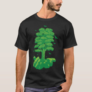 T-shirt Mains vertes