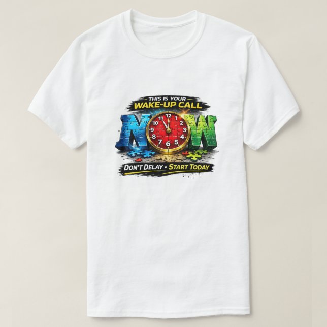 T-shirt MAINTENANT 1a-3 (Design devant)