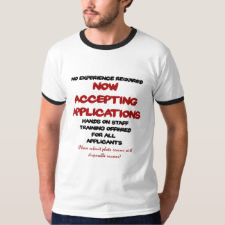 T-shirt Maintenant acceptation des demandes