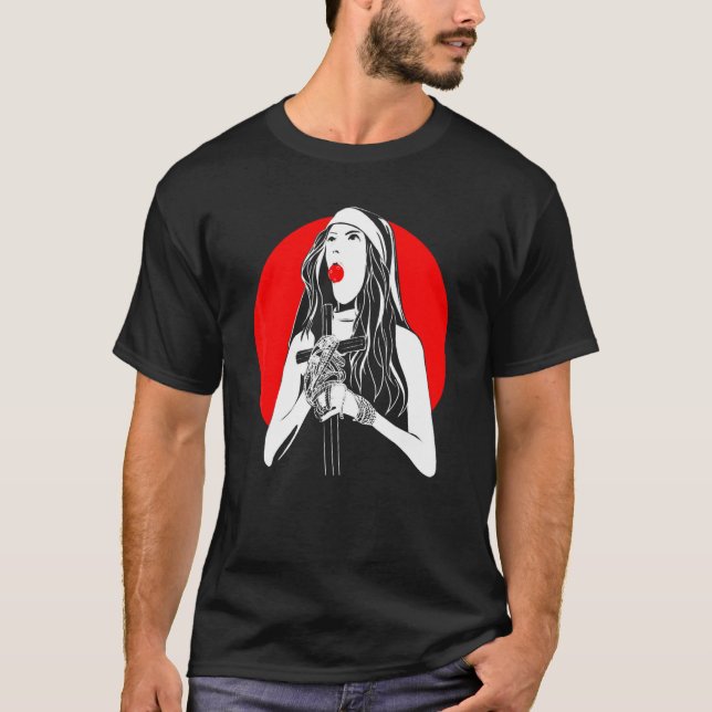 T-shirt Maintenant bouffe (Devant)