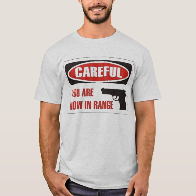 T-shirt maintenant dans la gamme du feu (Devant)