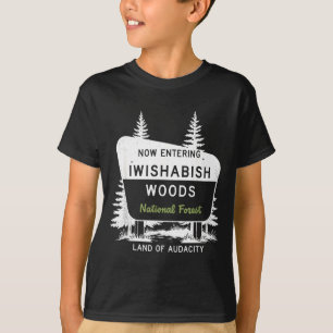 T-shirt Maintenant, entrée dans la forêt nationale de Iwis