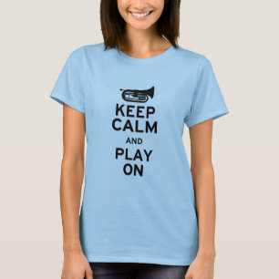 T-shirt Maintenez calme - baryton de marche
