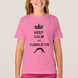 T-shirt Maintenez chemise adaptée calme et de dégringola
