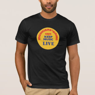 T-shirt Maintenez la musique vivante